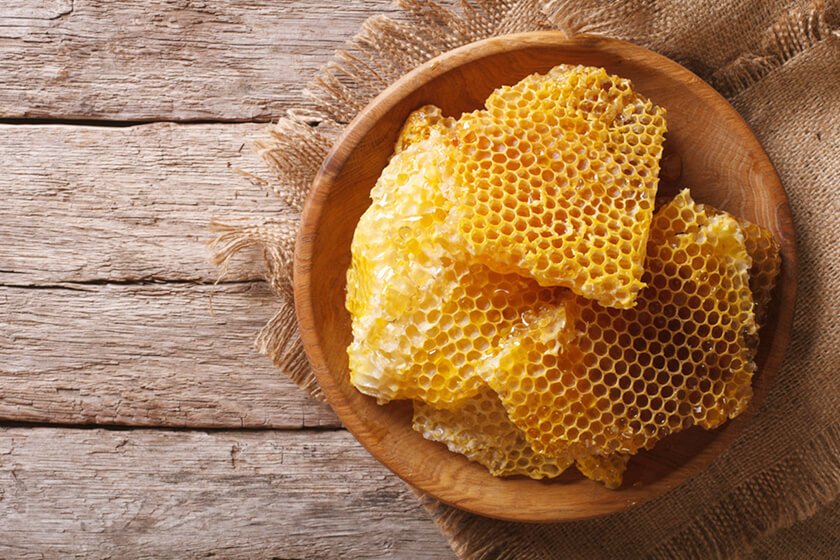 bảo quản mật ong sáp